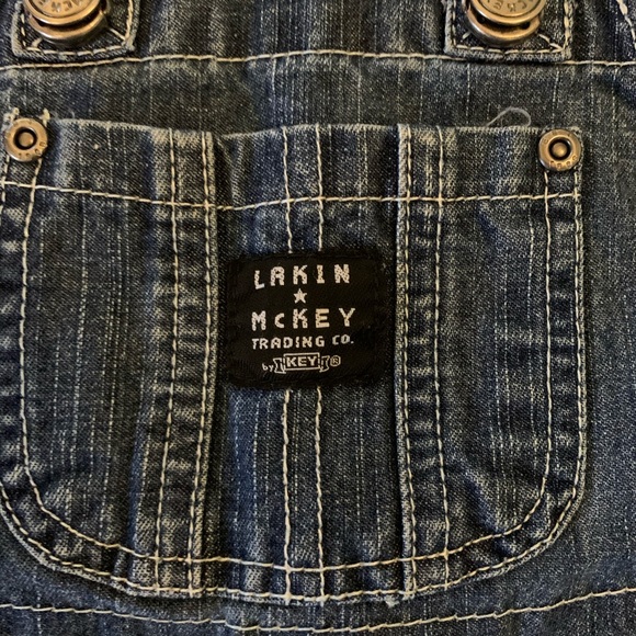 *Like New* Baby Boys Denim Overalls Size 18 months - Picture 6 of 10